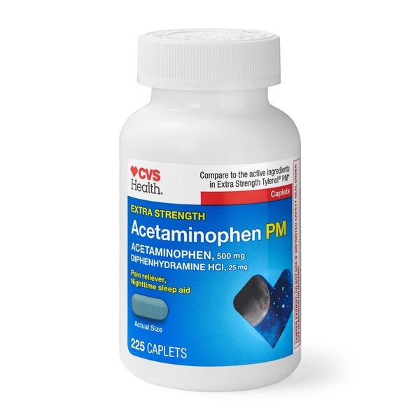 CVS Health Extra Strength Sleep Aid, Mini Capsules, 225 CT