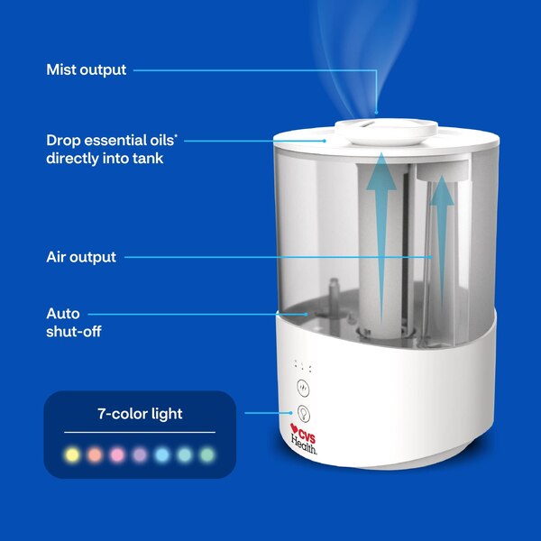 CVS Health Diffuser & Color Light Humidifier