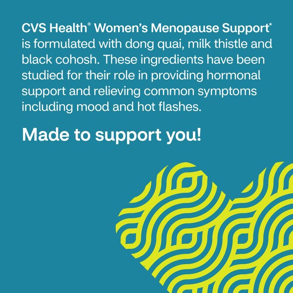 CVS Health Women's Menopause Support Capsules, 60 CT
