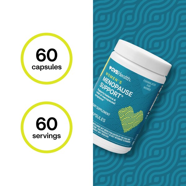 CVS Health Women's Menopause Support Capsules, 60 CT