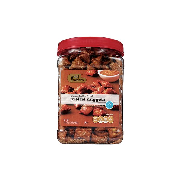 Gold Emblem Peanut Butter Filled Pretzel Nuggets, 24 oz