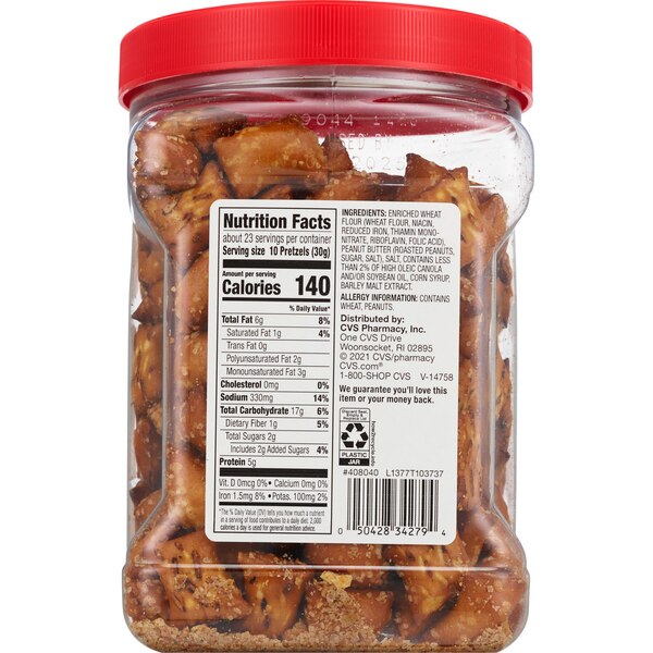 Gold Emblem Peanut Butter Filled Pretzel Nuggets, 24 oz