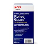 CVS Health Sterile Premium Latex-Free Rolled Gauze, thumbnail image