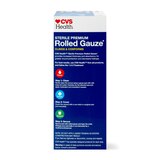 CVS Health Sterile Premium Latex-Free Rolled Gauze, thumbnail image