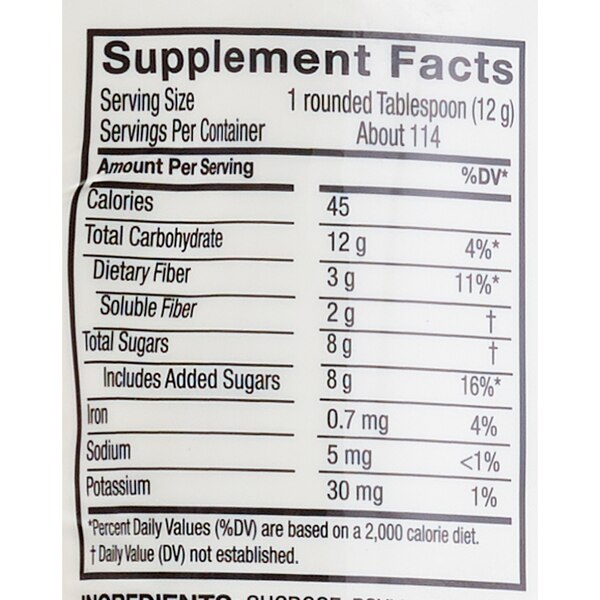 CVS Health Natural Daily Fiber Supplement
