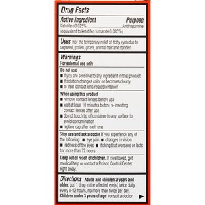 CVS Health Eye Itch Relief Antihistamine Eye Drops, 1 Pack, 1 Pack