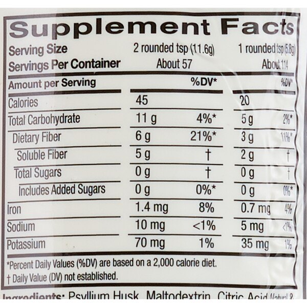 CVS Health Natural Daily Fiber Supplement