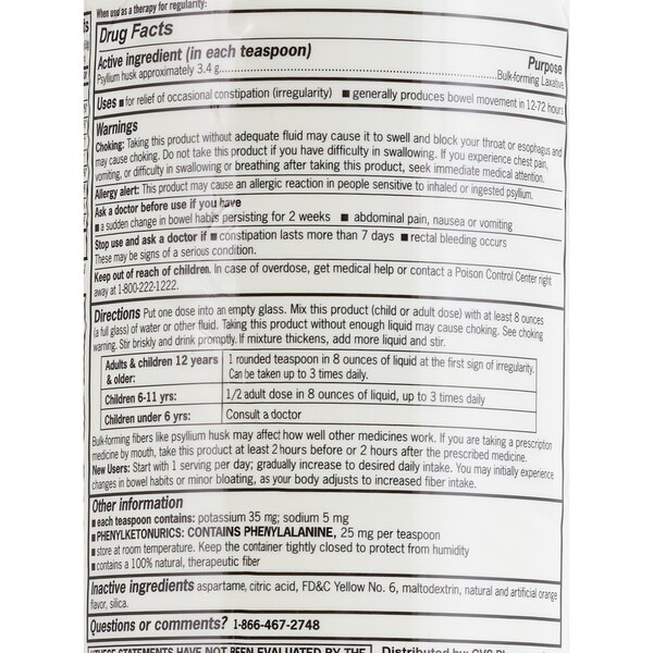 CVS Health Natural Daily Fiber Supplement