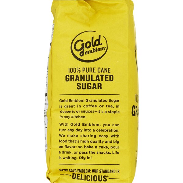 Gold Emblem Granulated Sugar, 100% Pure Cane, 2 lb