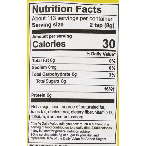 Gold Emblem Granulated Sugar, 100% Pure Cane, 2 lb