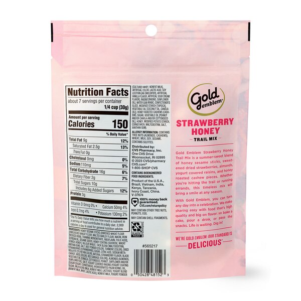 Gold Emblem Strawberry Honey Trail Mix