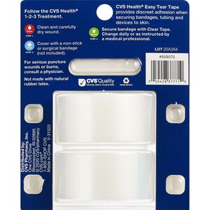 CVS Health All Purpose Breathable Clear Tape
