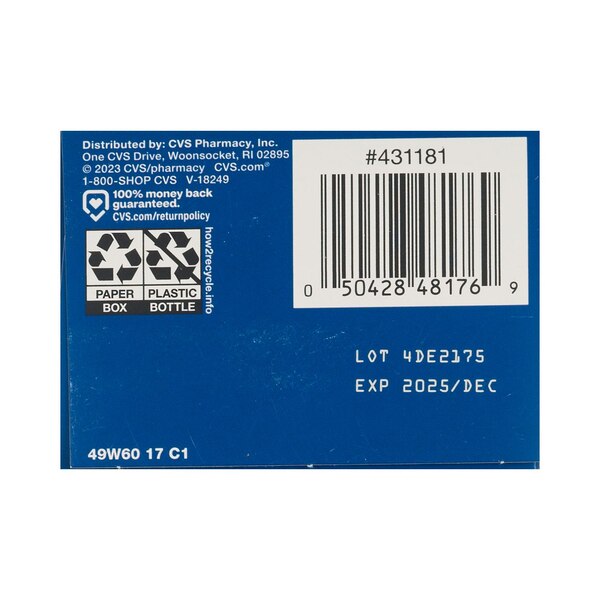 CVS Health Nicotine Lozenge 2mg, Coated Ice Mint, 20 CT