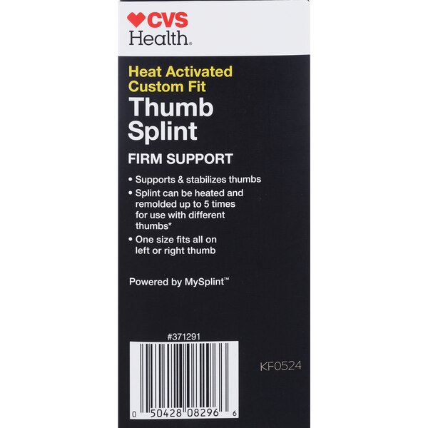 CVS Health Custom Fit Thumb Splint