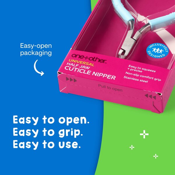 one+other Universal Half-Jaw Cuticle Nipper