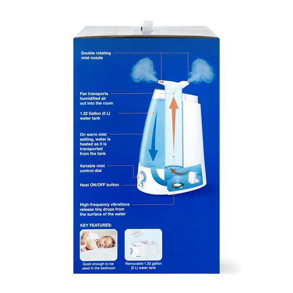 CVS Health Dual Warm/Cool Temperature Humidifier