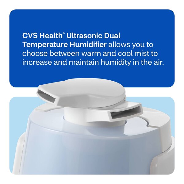 CVS Health Dual Warm/Cool Temperature Humidifier