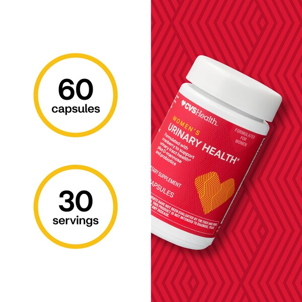 CVS Health Women's Urinary Health Capsules, 60 CT