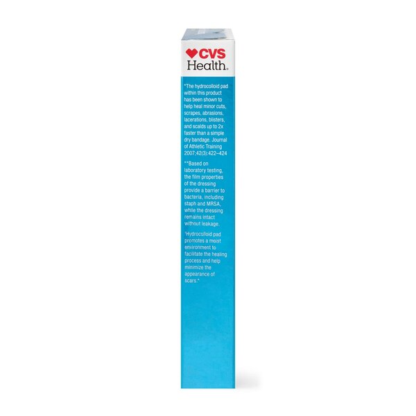 CVS Health Waterproof MaxFlex Advanced Healing Hydrocolloid Bandages, 4 CT