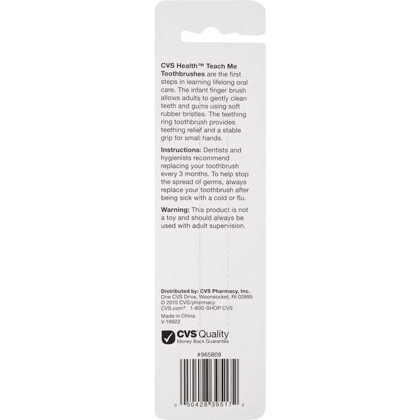 CVS Health Teach Me Soft Toothbrush