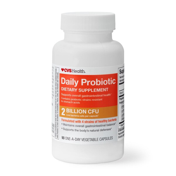 CVS Health Daily Probiotic 2 Billion CFU Capsules