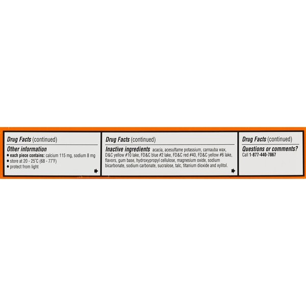 CVS Health Sugar Free Nicotine Gum, Fruit