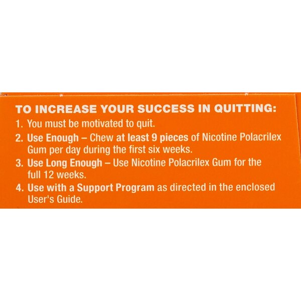 CVS Health Sugar Free Nicotine Gum, Fruit