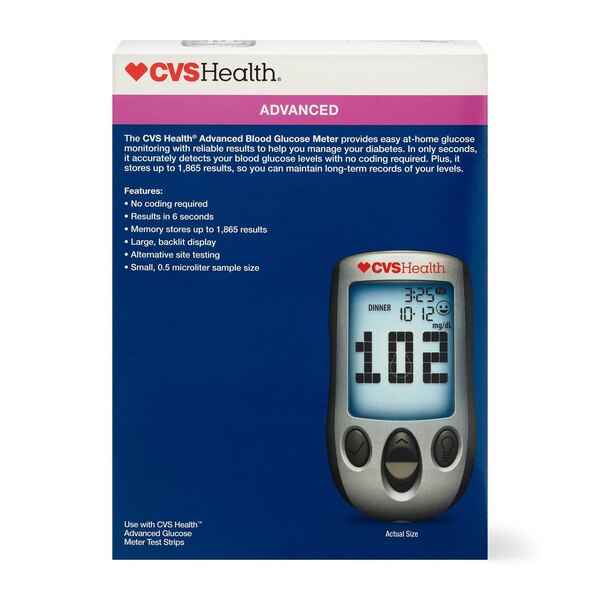 CVS Health Advanced Glucose Meter