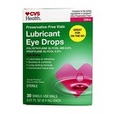 CVS Health Preservative Free Lubricant Drops, 30 CT, thumbnail image