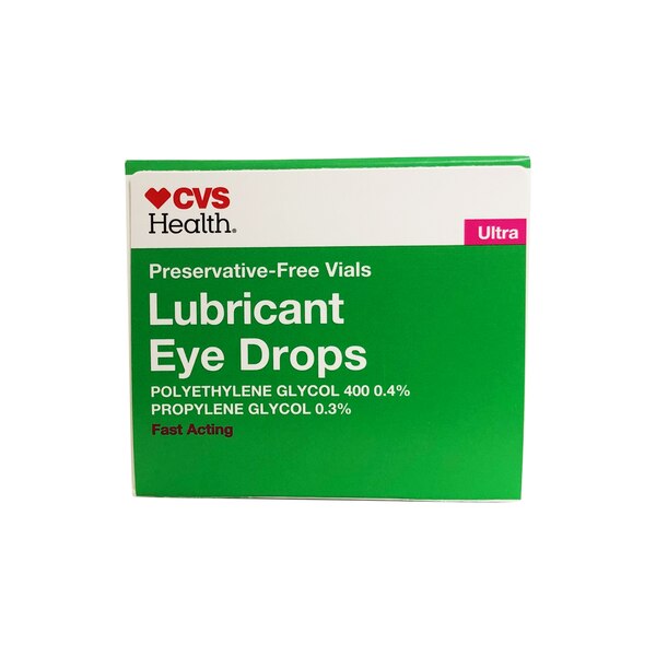 CVS Health Preservative Free Lubricant Drops, 30 CT