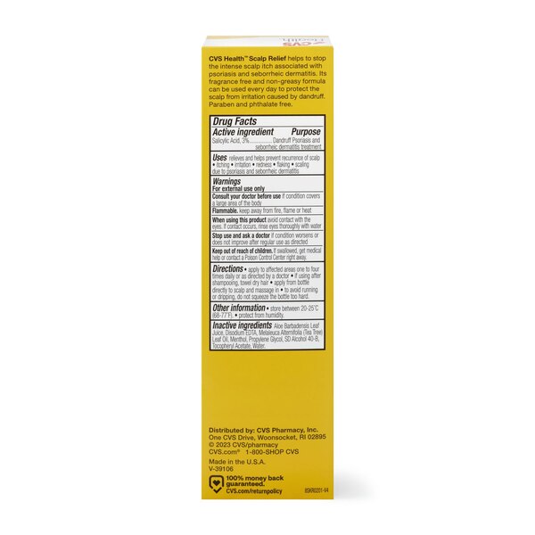 CVS Health Scalp Relief Anti-Dandruff Serum, 2.5 OZ