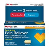 CVS Health Dual Action Pain Reliever, Acetaminophen and Ibuprofen Tablets, 36 CT , thumbnail image