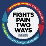 CVS Health Dual Action Pain Reliever, Acetaminophen and Ibuprofen Tablets, 36 CT , thumbnail image