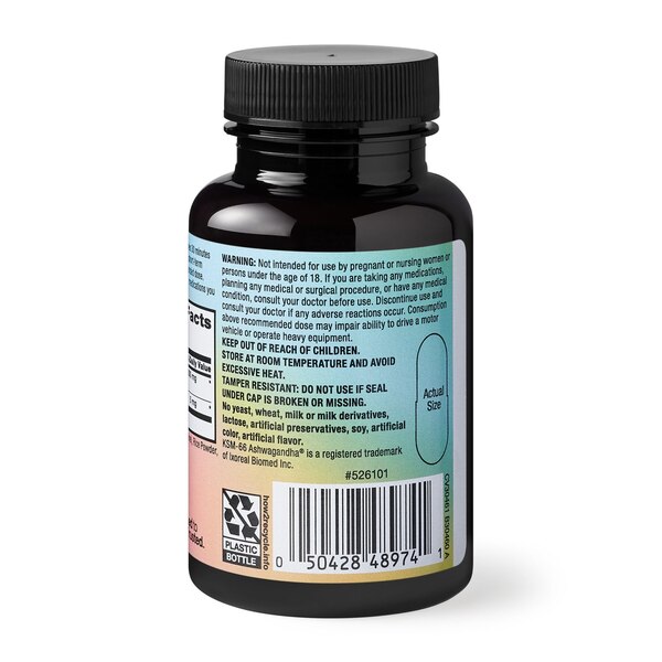 CVS Health Ashwagandha 600 MG + Melatonin 5 Caplets