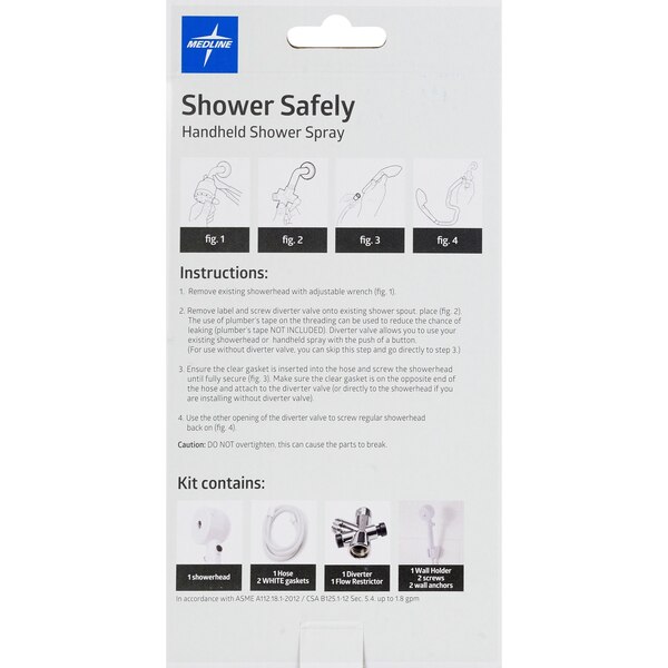 Medline Handheld Shower Spray