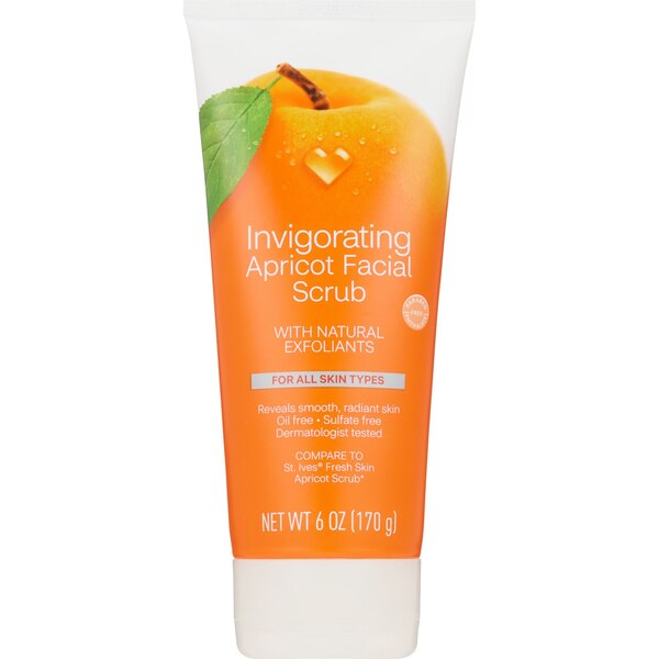 Beauty 360 - Exfoliante facial revitalizante, Apricot, 6 oz