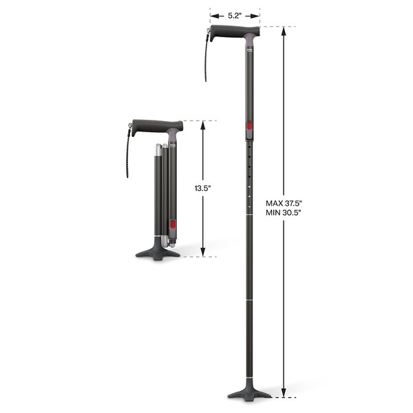 CVS Health Take Along Folding Cane by Michael Graves Design