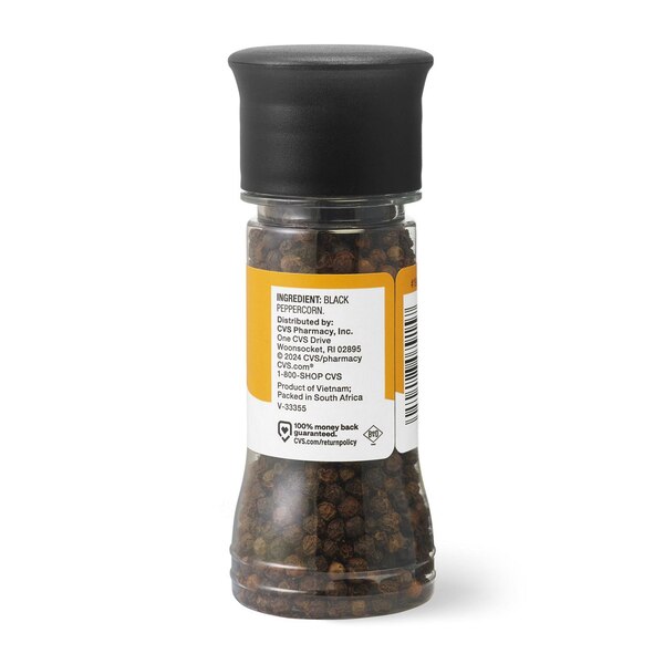 Well Market, Black Peppercorn Grinder, 2.3 oz