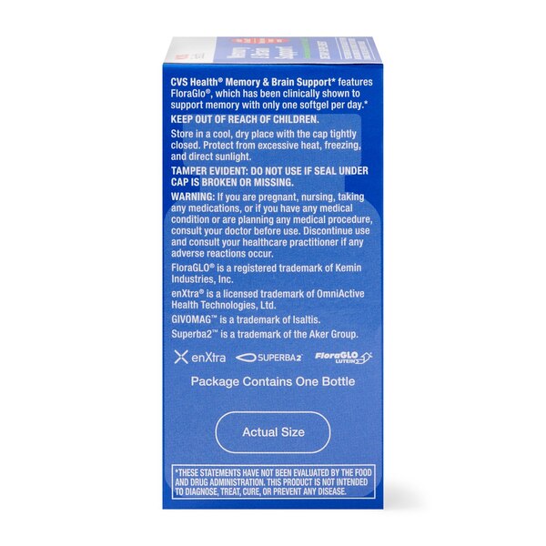 CVS Health Brain & Memory Support Capsules, 30 CT