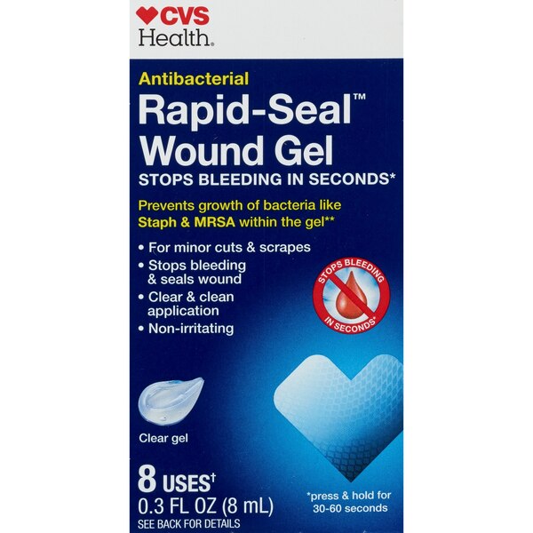 CVS Health Rapid-Seal - Gel antibacteriano para heridas