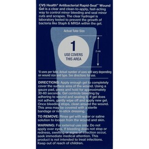 CVS Health Antibacterial Rapid-Seal Wound Gel, 0.3 Ounces - CVS Pharmacy