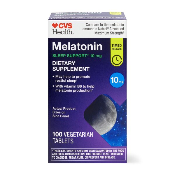 CVS Health Melatonin, 100 CT