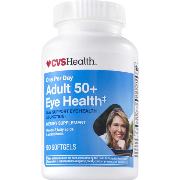 CVS Health One Per Day Adult 50+ Eye Health Softgels, 90 CT