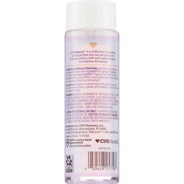 CVS Beauty Oil-Free Gentle Eye Makeup Remover, 4 OZ