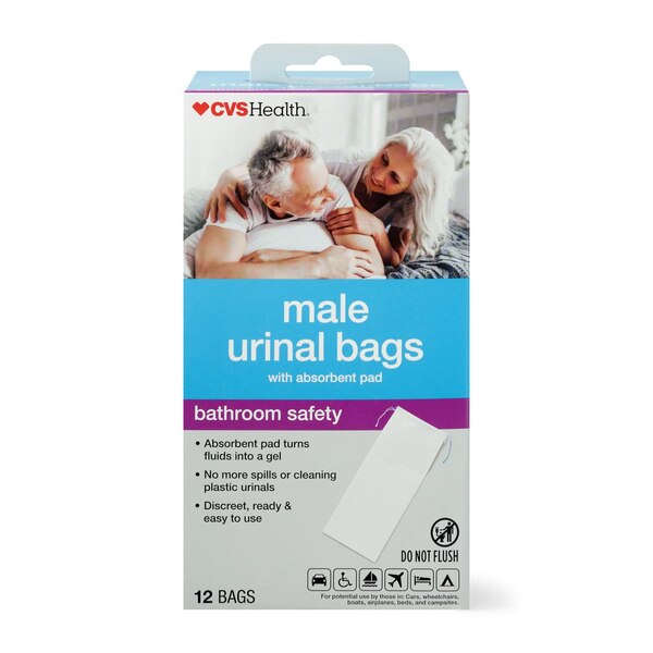 CVS Health Male Urinal Bag