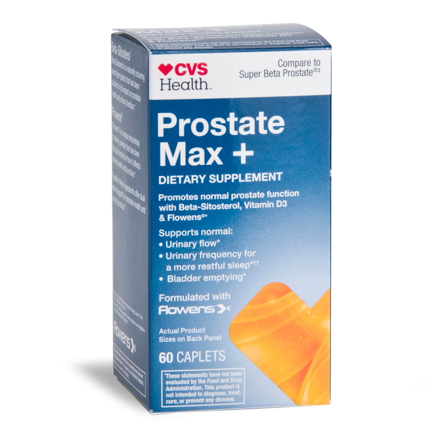 CVS Health Prostate Max + - Suplemento dietario, 60 u.