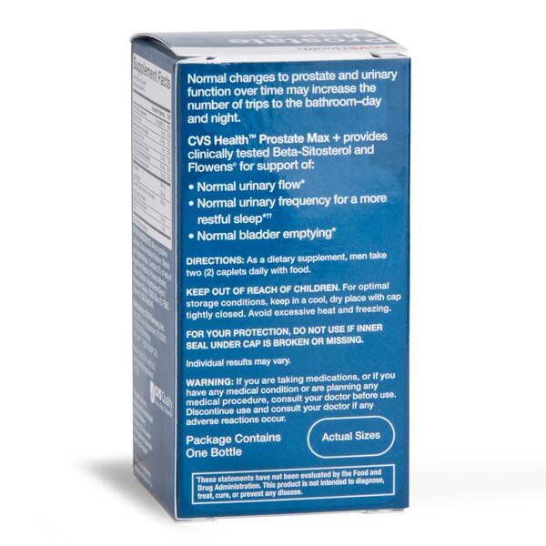 CVS Health Prostate Max + Caplets, 60 CT