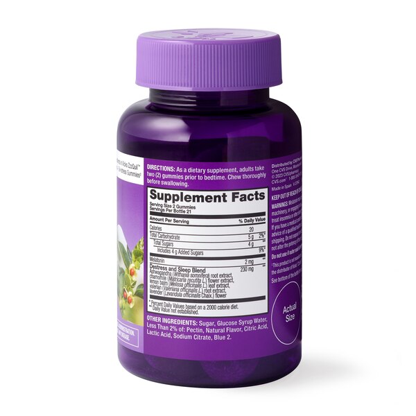 CVS Health Sleep & Destress Melatonin Gummies, 42 CT