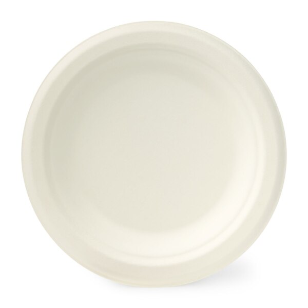 Total Home Earth Essentials Compostable Dessert Plate, 6 in, 20 ct
