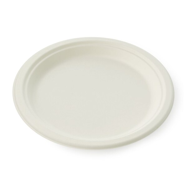 Total Home Earth Essentials Compostable Dessert Plate, 6 in, 20 ct